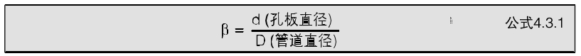 孔板流量计